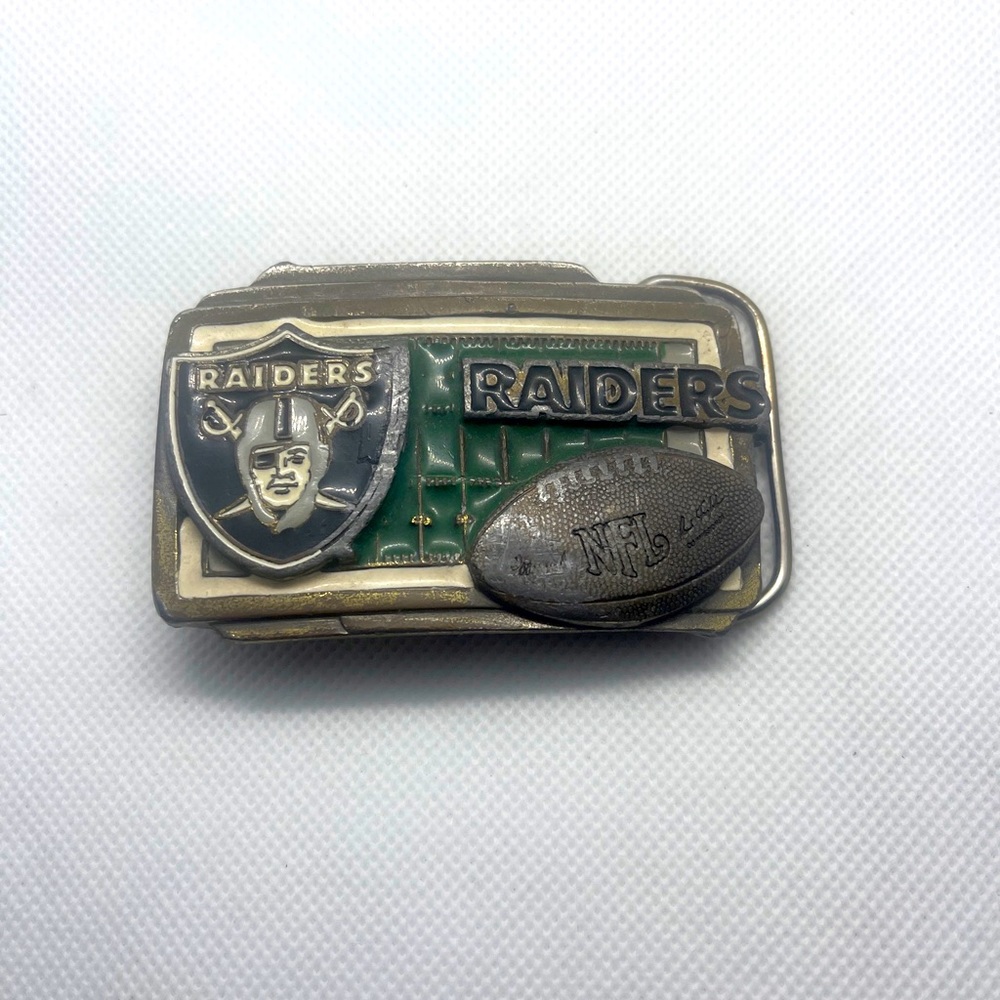Raiders belt buckle